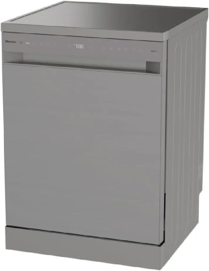 Hisense Geschirrspüler HS673A90X 59,9 cm 7 Programme Silber