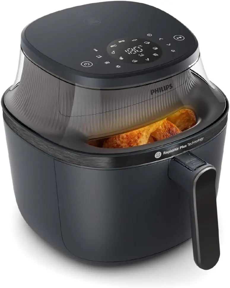 Philips Heißluftfritteuse 4,2 l Schwarz