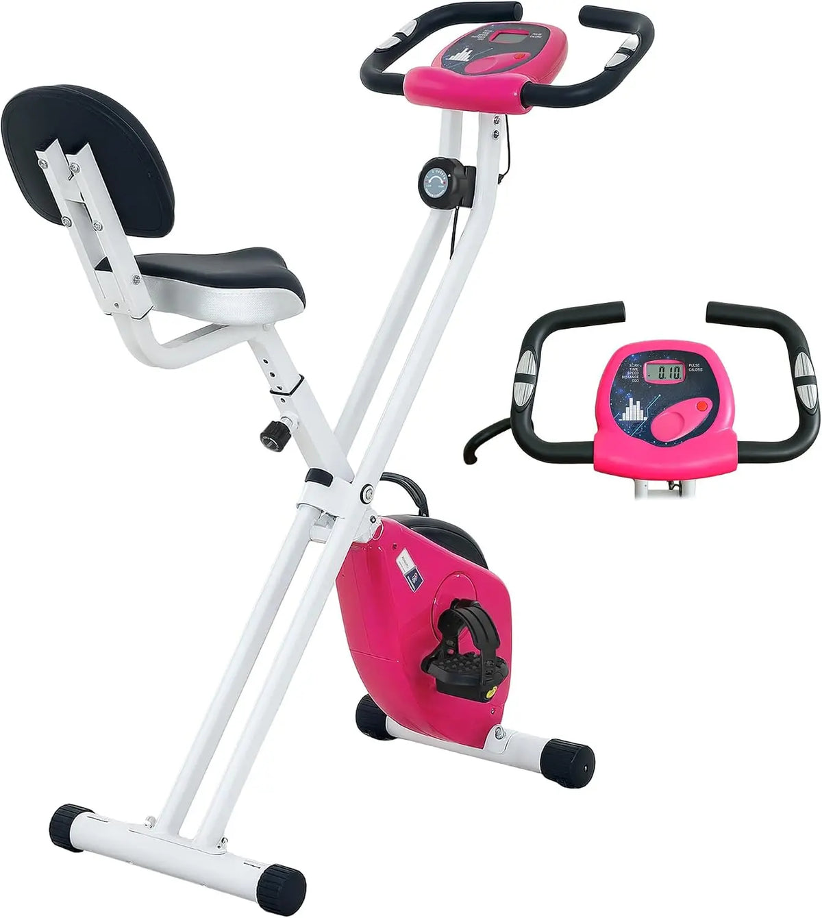HOMCOM Tisch mit Display und faltbar