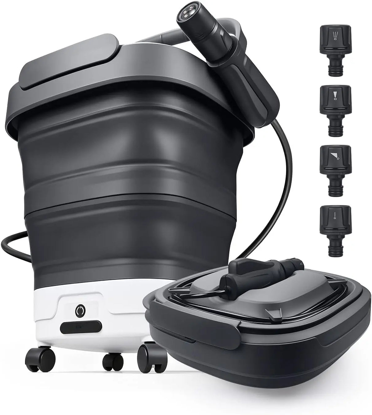Faltbarer Hochdruckreiniger 12 l mit faltbar und 4-in-1-Funktion
