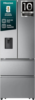 Hisense Kompressor RF632N4WIE 336 l 149 l 200 cm mit Inverter-Kompressor Silber