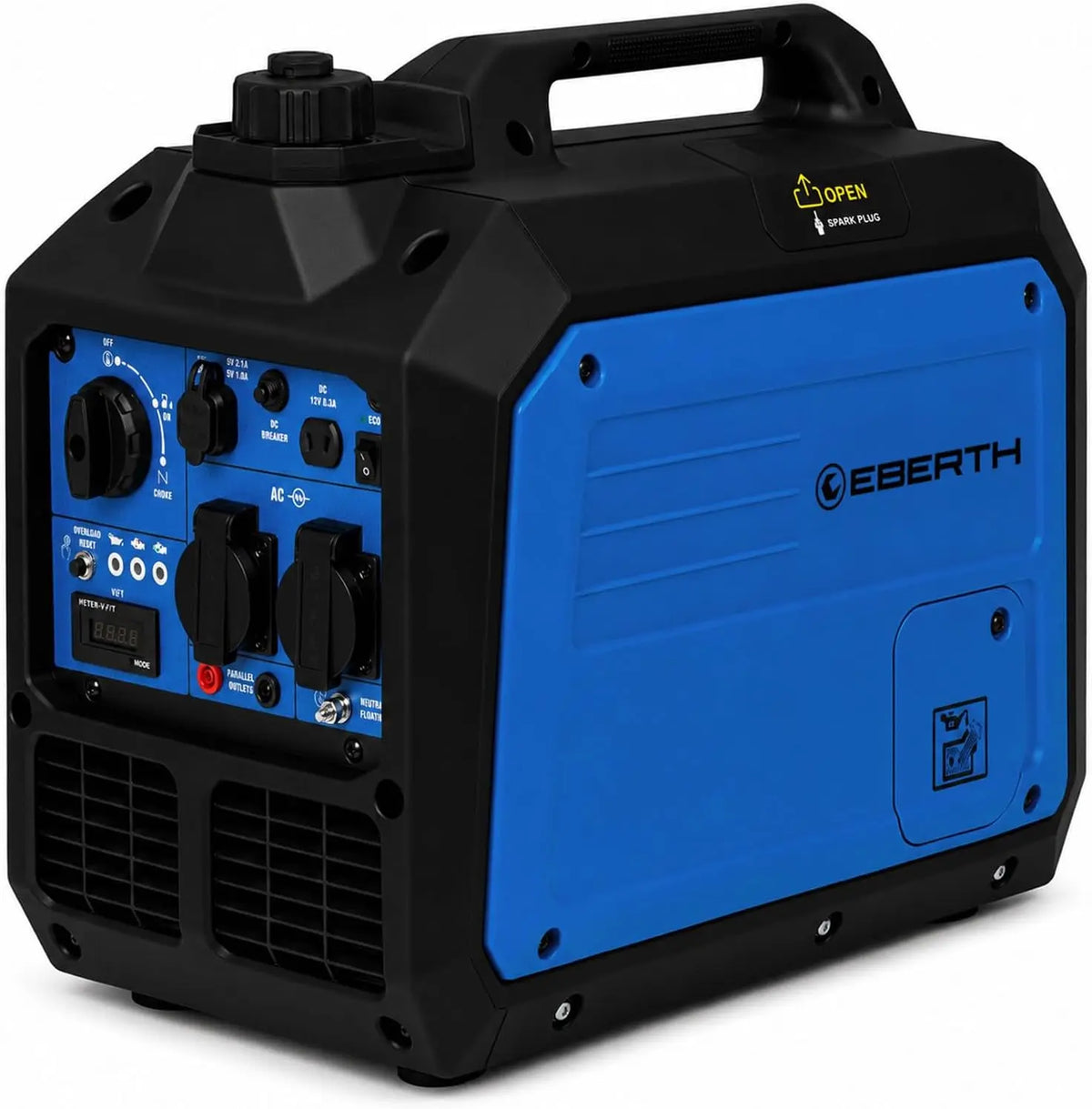 EBERTH Inverter-Stromerzeuger 230 V 12 V mit USB-Anschluss