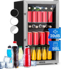 Klarstein Kühlschrank 98 l Schwarz