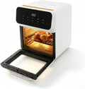 Heißluftfritteuse 1350 w 10 l mit Display und Timer Schwarz