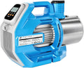 FOTING Drucker 1300 W 6.000 l mit Display und Timer Silber