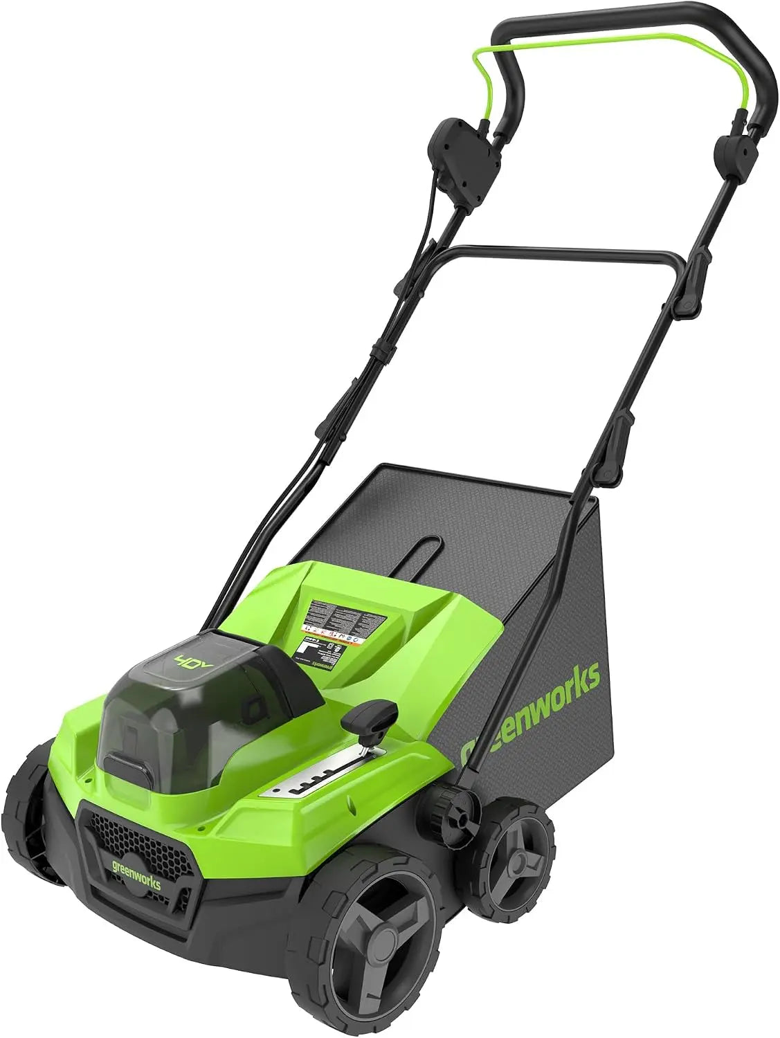 Greenworks Vertikutierer GD40SC38II 40 V 45 l 38 cm