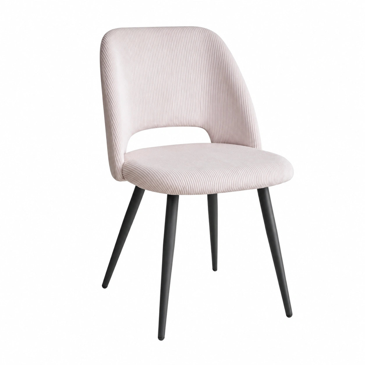 Esszimmerstühle – 4er-Set, mit Rückenlehne, Beige, für Esszimmer, Küche und Wohnzimmer