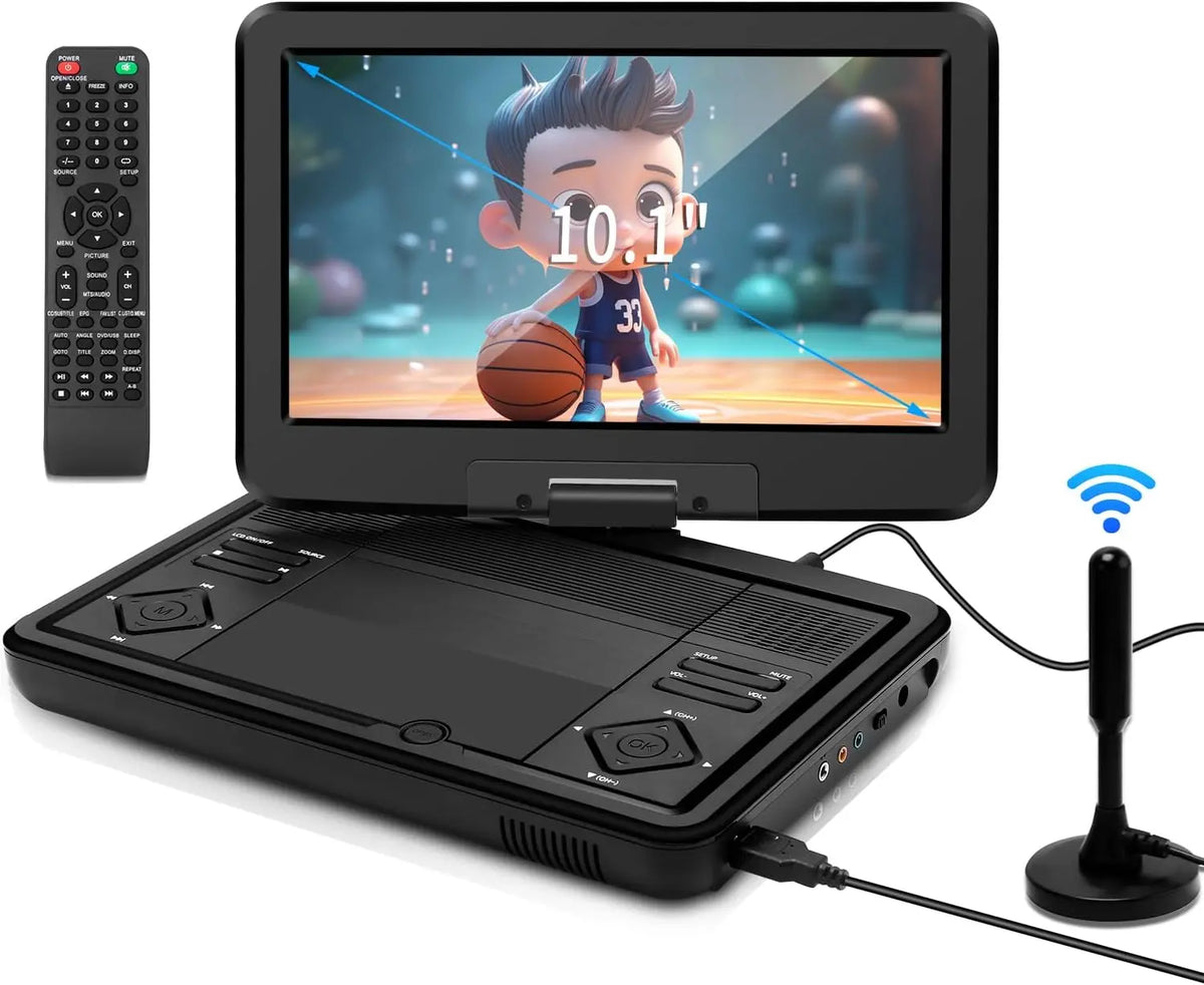 KCR Fernseher 12,5 Zoll 31,8 cm mit USB-Anschluss