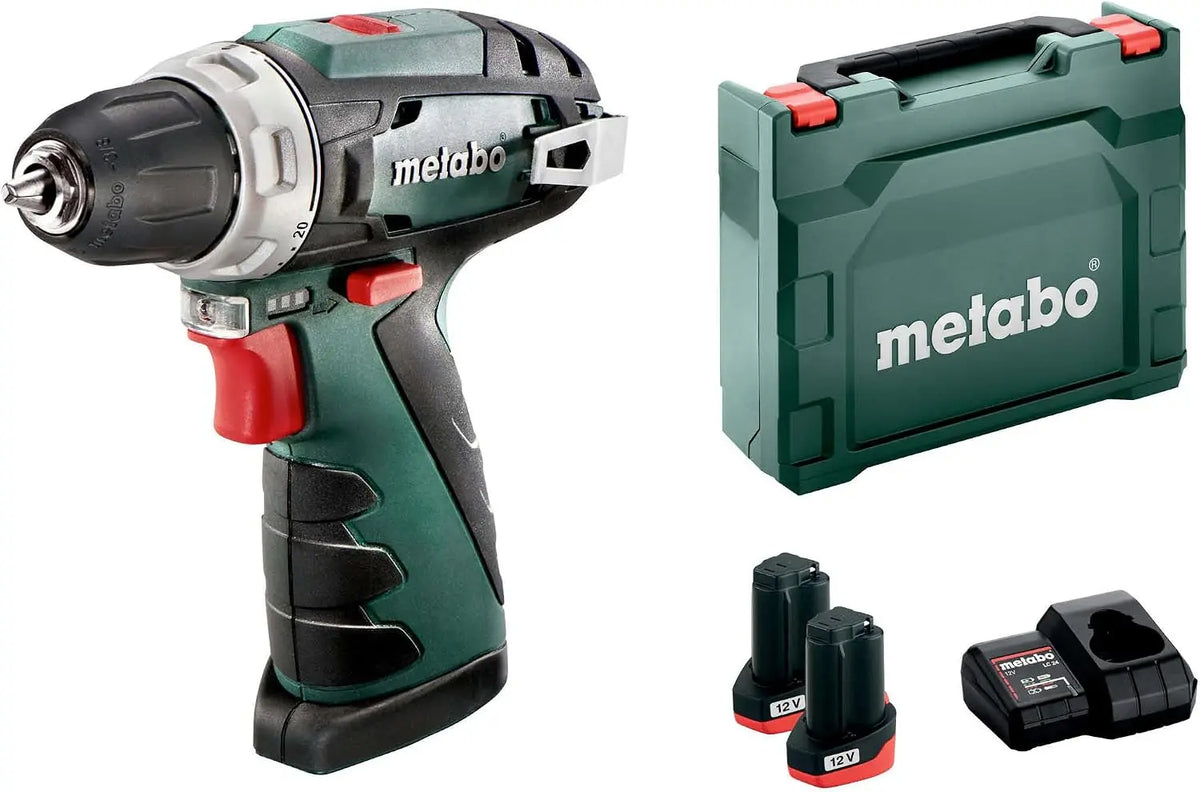 metabo Akku-Bohrschrauber 12 V 0 Ah
