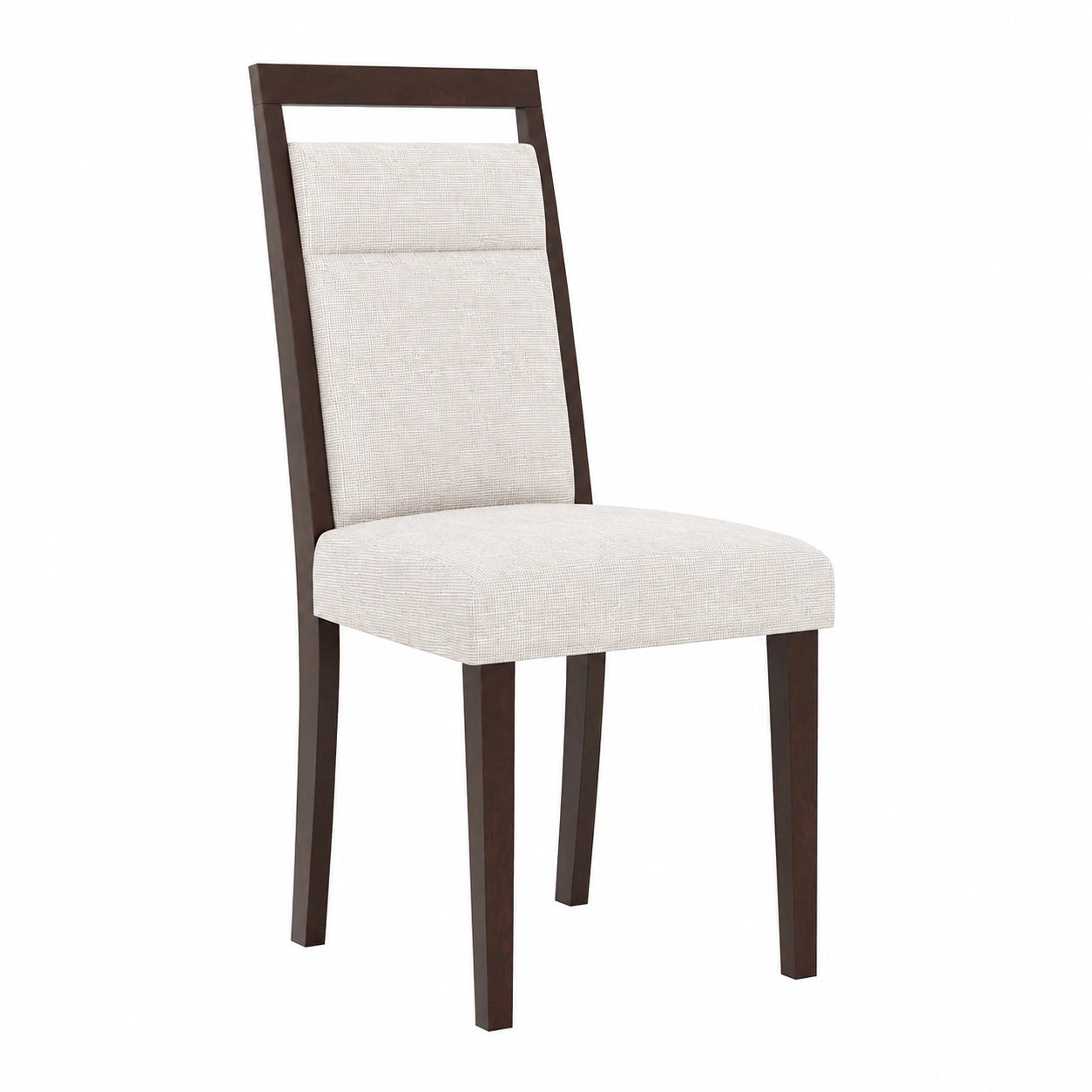 Esszimmerstühle – 2er-Set, moderner Stil, gepolstert, aus Holz, Beige, für Esszimmer, Küche und Wohnzimmer