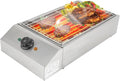 Tischgrill Tisch 2600 W Silber
