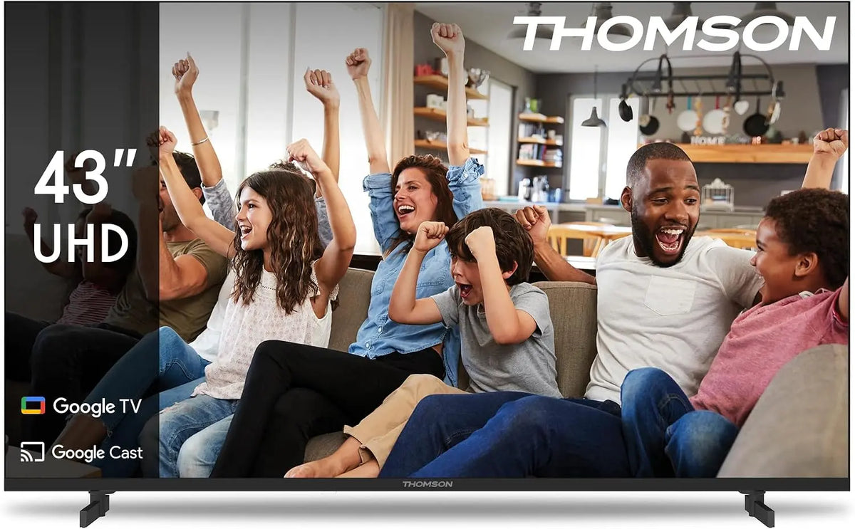 Thomson Fernseher HDR10 43 Zoll 109 cm mit Bluetooth