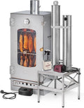 KAISER Räucherofen 2000 W 86 cm Silber