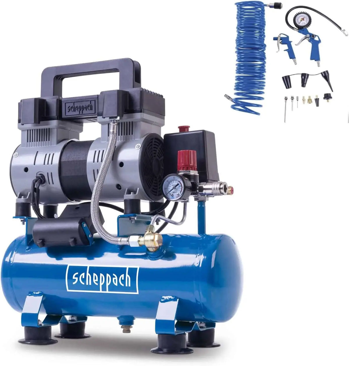 Scheppach Kompressor 1100 W 67 dB