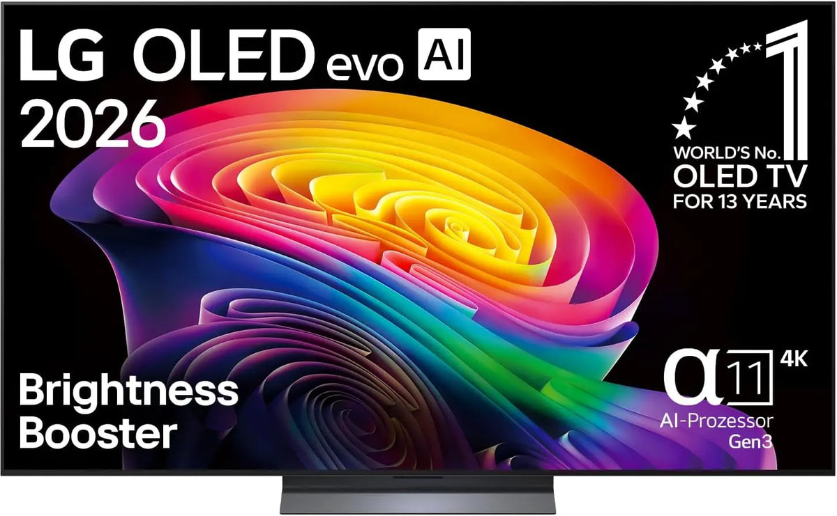 LG Fernseher OLED65C67LA 65 Zoll mit LED-Beleuchtung