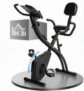HOMCOM Fahrrad mit Display Schwarz