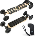 E-Skateboard Elektro-Skateboard 550 W mit Fernbedienung und LED-Beleuchtung