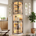 Vitrine 205 cm mit LED-Beleuchtung