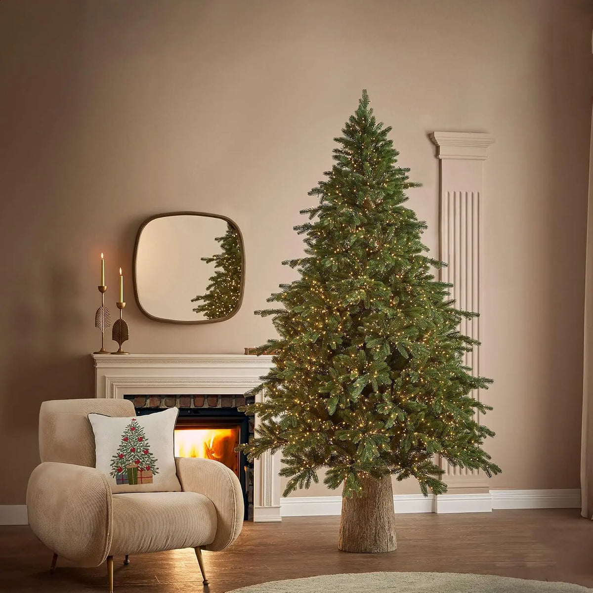 EDG Tisch 140 cm mit LED-Beleuchtung