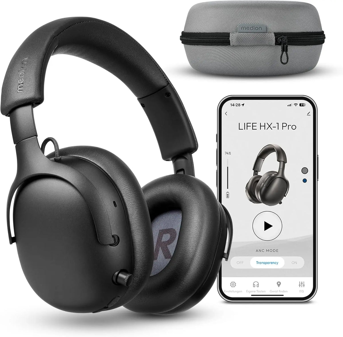 MEDION Over Ear Kopfhörer HX-1 Pro (kabellos