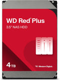 WD Rot Plus 4TB NAS 3.5' Internal Hard Drive - 5400 RPM Class